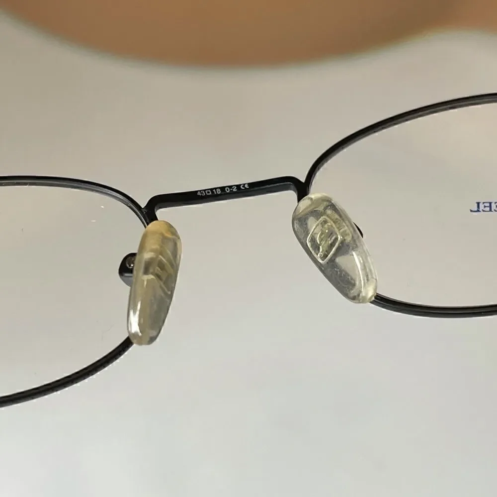Small SAFILO stainless steel glasses unisex
